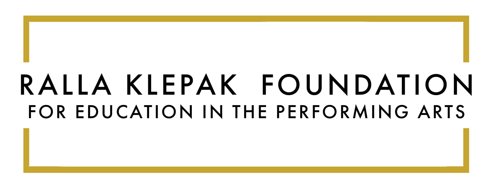 Ralla Klepak Foundation for Education in the Performing Arts logo