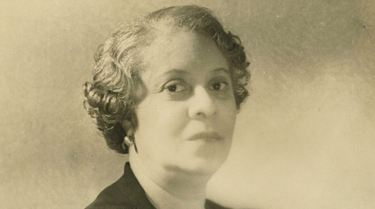 Portrait of Florence Price Later in Life Looking at the Camera.