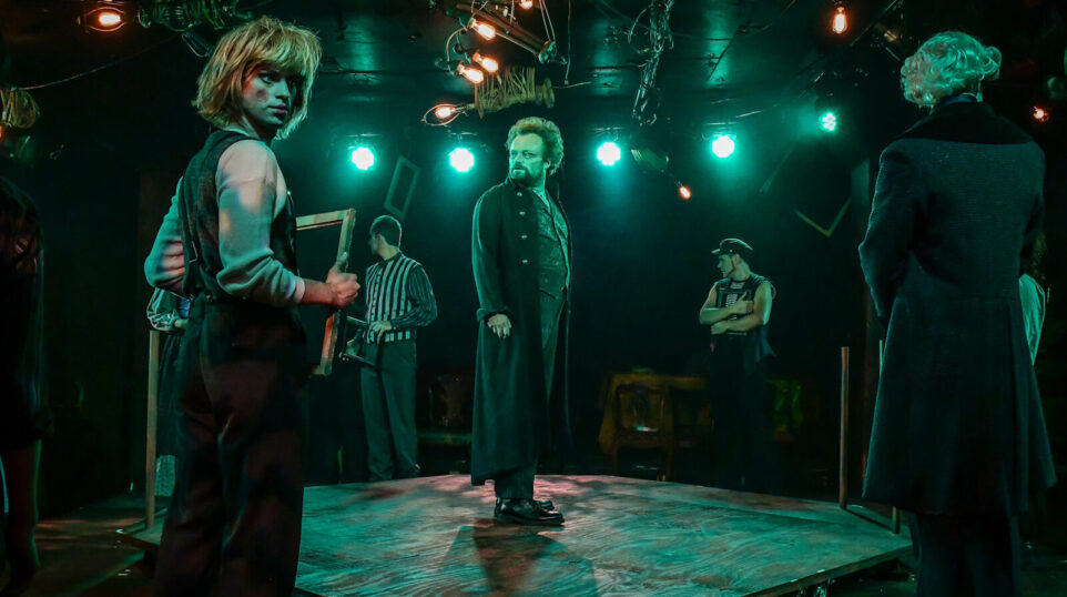 The cast of Sweeney Todd at the Chopin Theatre