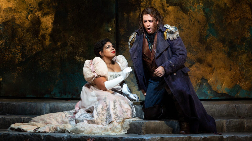 Janai Brugger as Glauce and Matthew Polenzani as Giasone in Cherubini's Medea