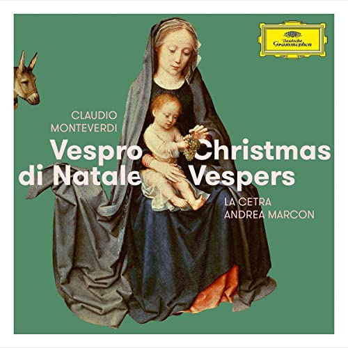 Album cover for Claudio Monteverdi: Christmas Vespers by La Cetra, Andrea Marcon