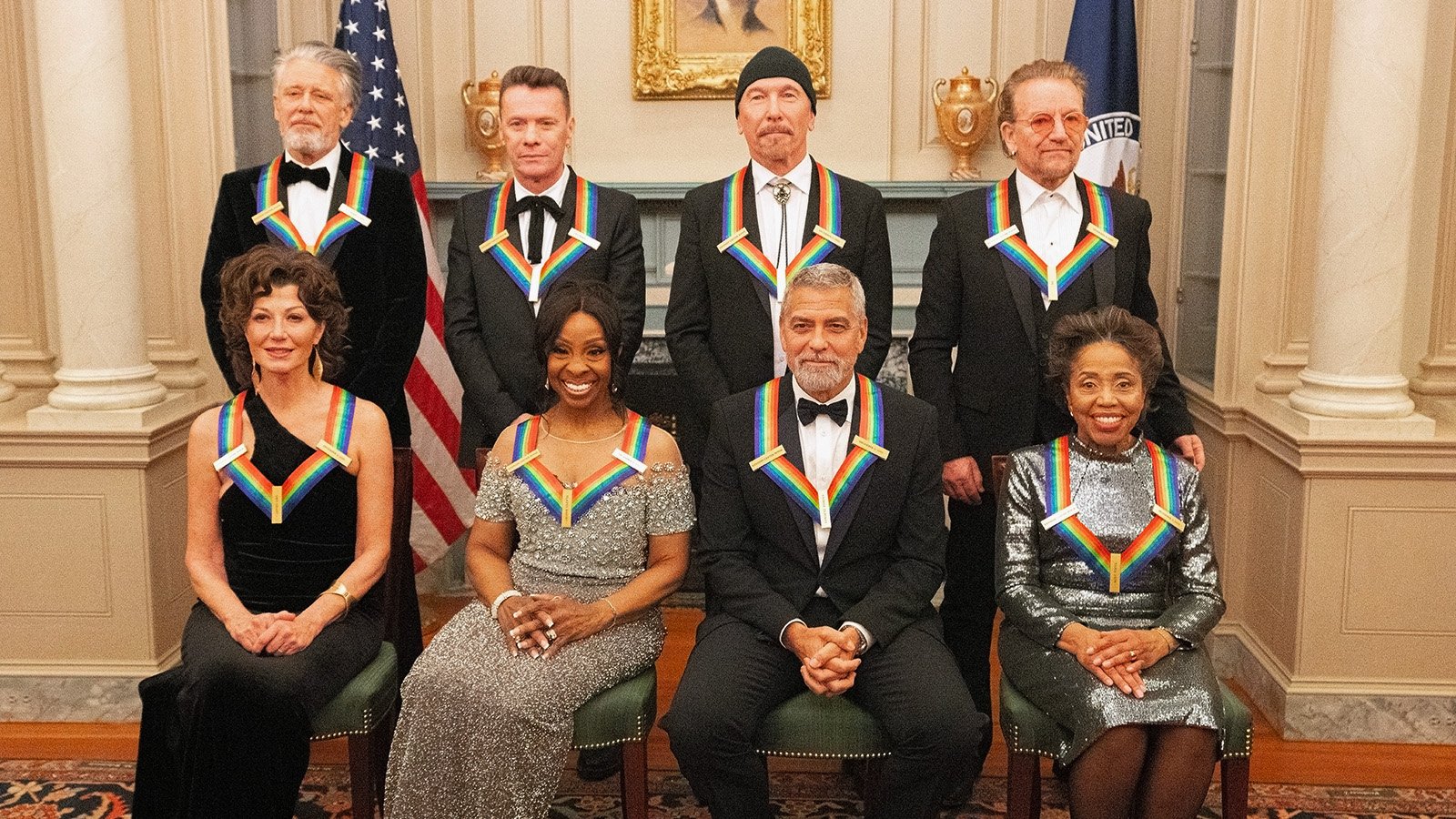 Knight, Clooney, Grant feted at Kennedy Center Honors WFMT