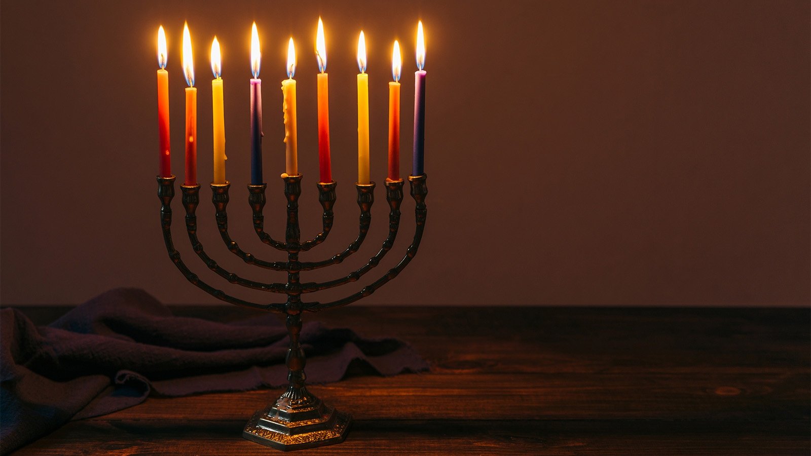 a menorah