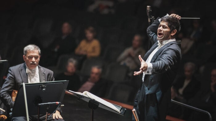 Alpesh Chauhan conducting