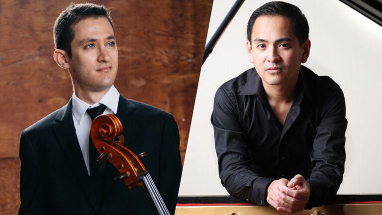 Michael Katz, Cello, and Victor Asuncion, piano