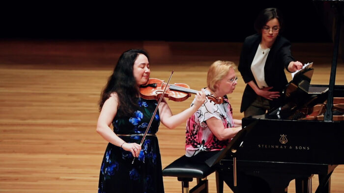 Sara Su Jones, violin & Tatyana Stepanova, piano