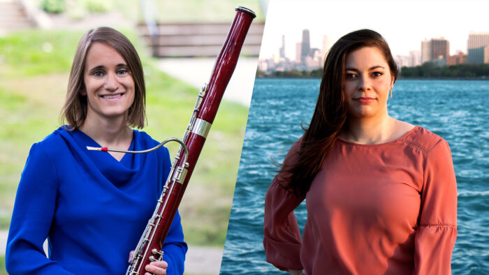 Mackenzie Brauns, bassoon & Lillia Woolschlager, piano