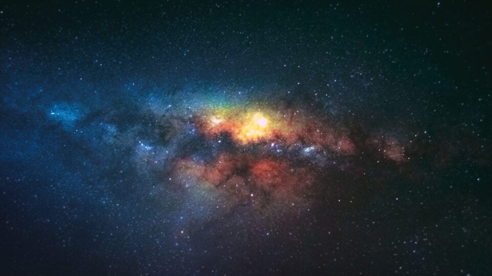 Picture of a galaxy