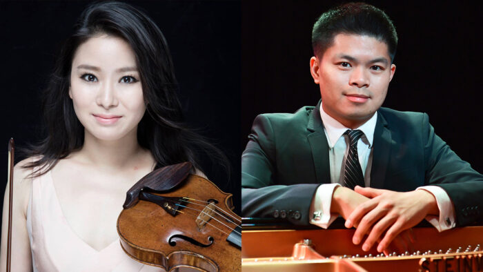 Ji in Yang, violin, and Wayne Weng, Piano