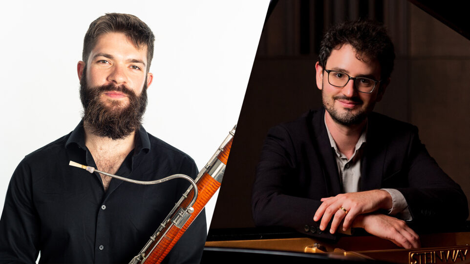 Ben Roidl-Ward, bassoon, and Daniel Pesca, piano