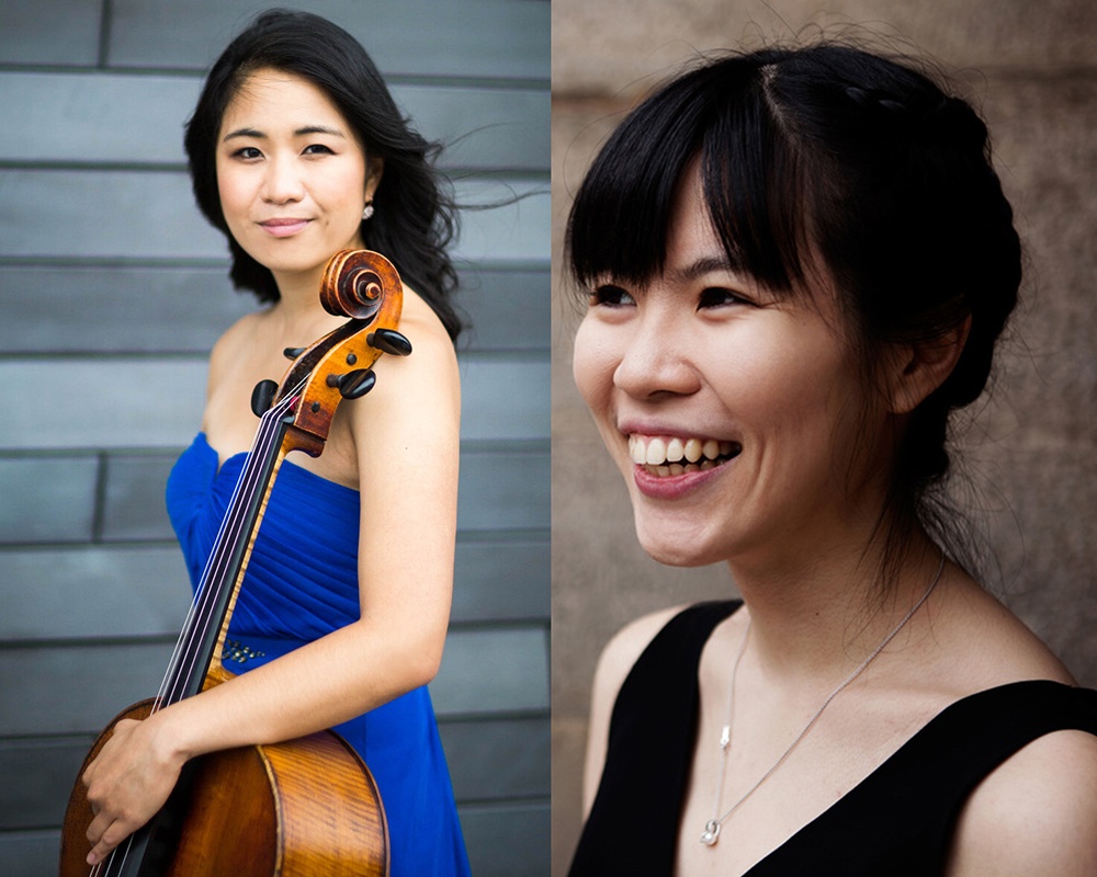 Julia Yang, Cello, and Mika Sasaki, Piano