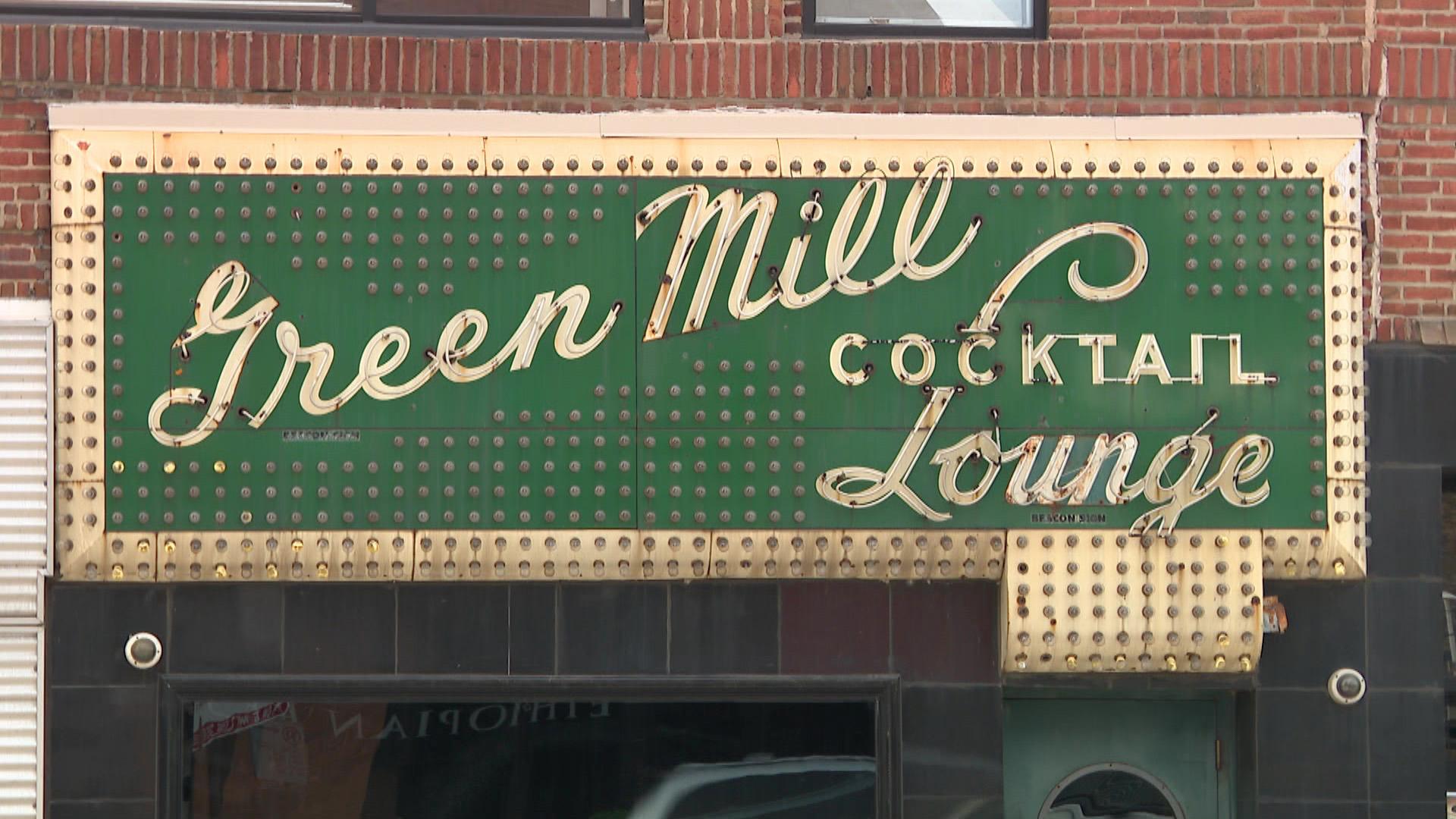 The Green Mill marquee