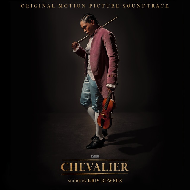 Album cover for the score of "The Chevalier" by Kris Bowers