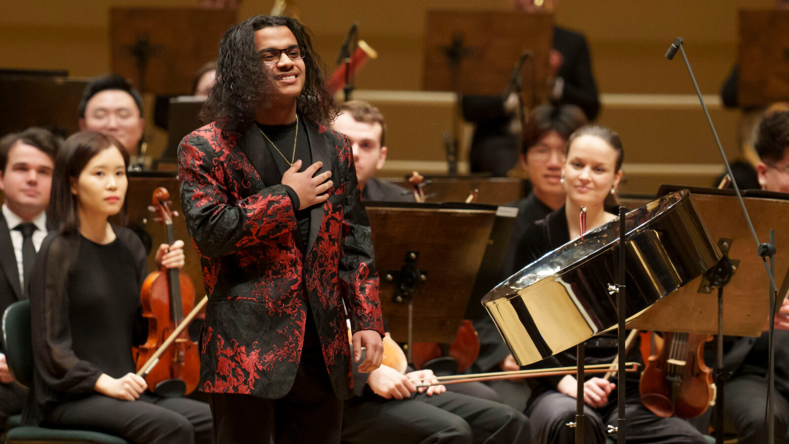 Steelpan Player Jaden Teague-Núñez Wins 2024 CSO Young Artists