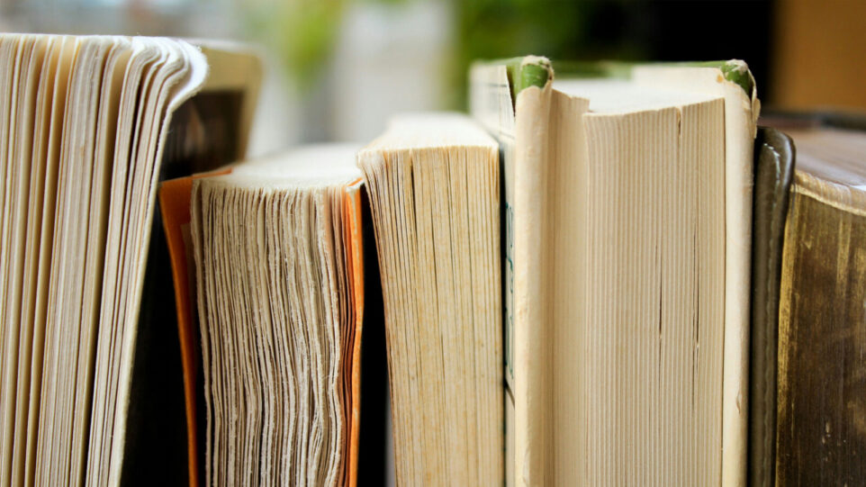 Books on a Shelf