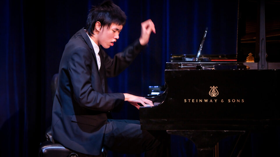 Yang (Jack) Gao on piano