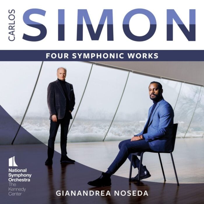 Album cover for Carlos Simon: Four Symphonic Works
