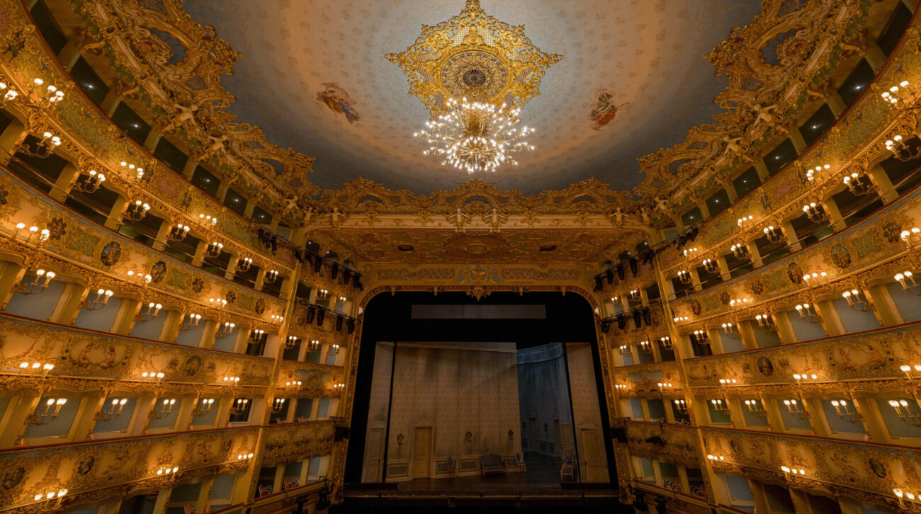 grand view of ornate opera house