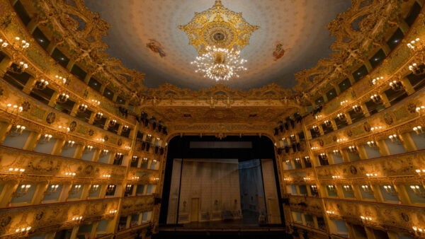 grand view of ornate opera house