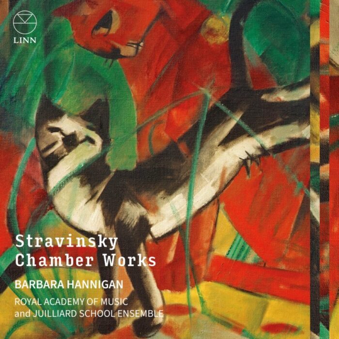 Album cover for Stravinsky Chamber Works