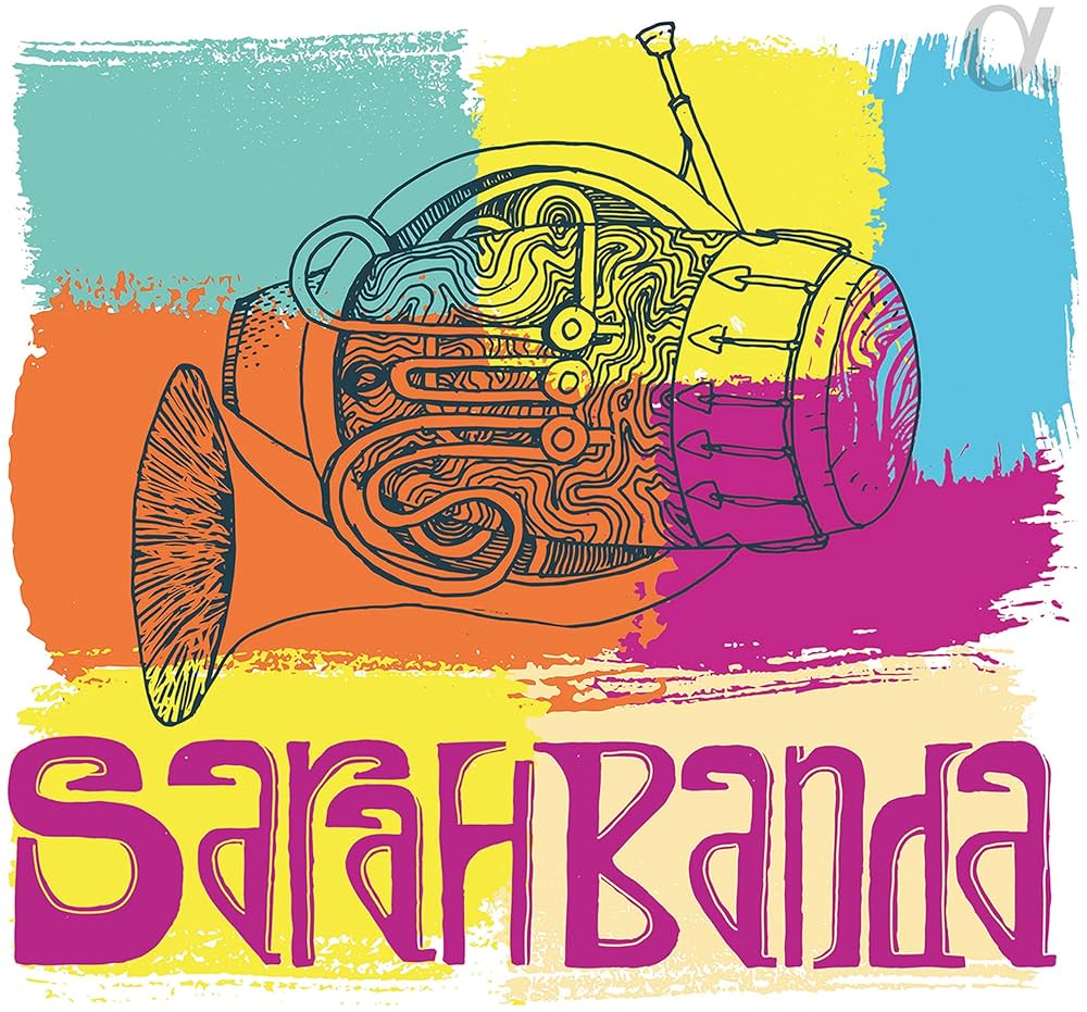 Album cover for The Sarahbanda; Sarah Willis, horn: Sarahbanda