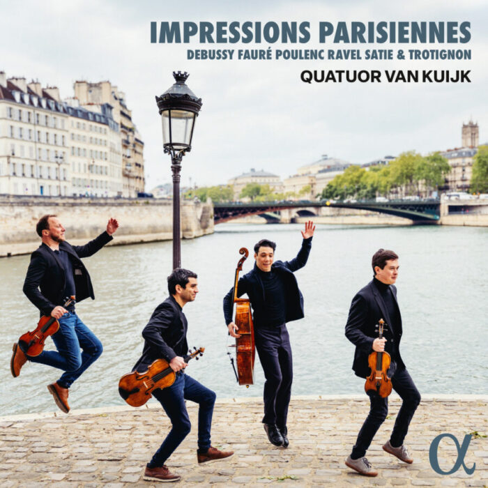 Album Cover for Quatuor Van Kuijk: Impressions Parisiennes