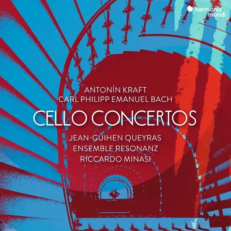 Album cover for Jean-Guihen Queyras: Cello Concertos
