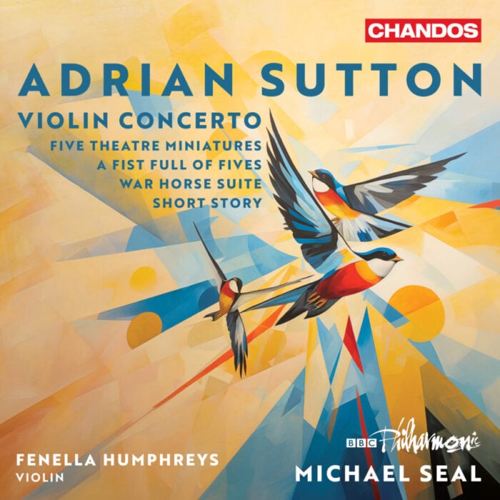Album cover for Adrian Sutton: Orchestral Works