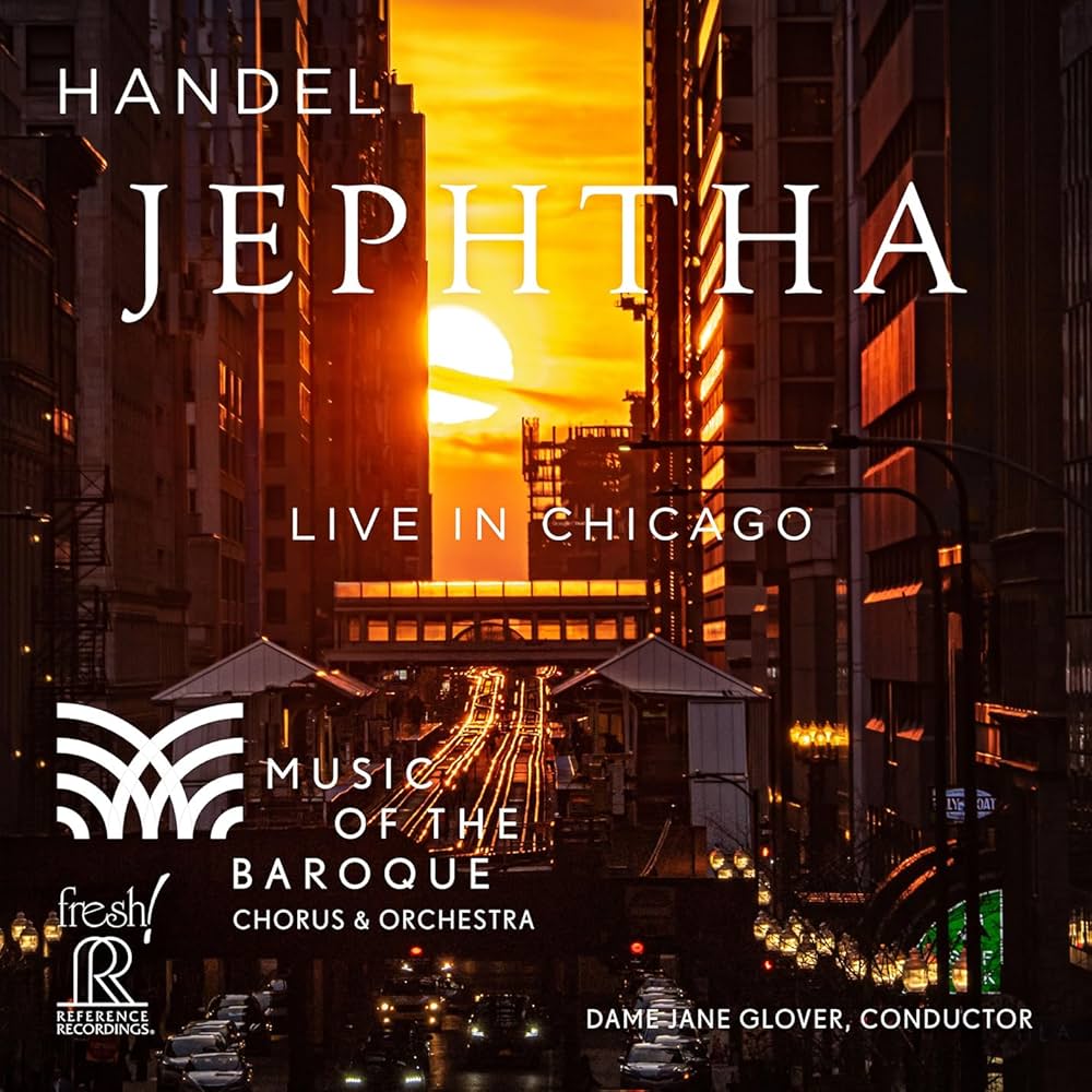 Album cover for Handel: Jephtha – Live in Chicago