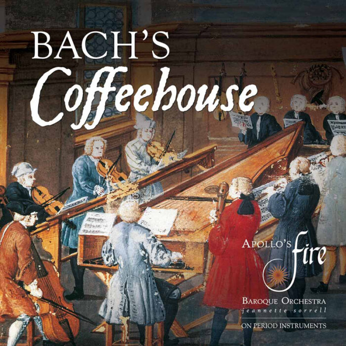 Album cover for Bach's Coffeehouse