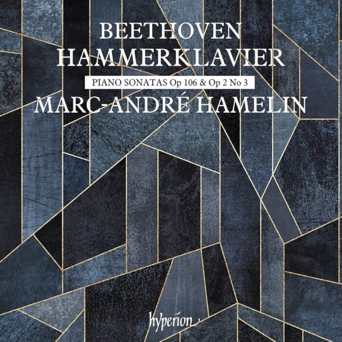 Album cover for Marc-André Hamelin's Beethoven: Hammerklavier