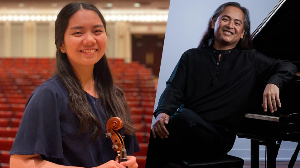 Marian Mayuga, violin and Victor Asuncion, piano