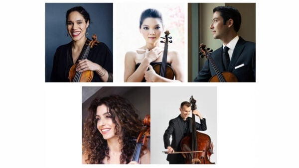 Jessie Montgomery – Janet Sung – Masumi Rostad – Ani Aznavoorian – Alexander Hanna (Image via Janet Sung) 16×9