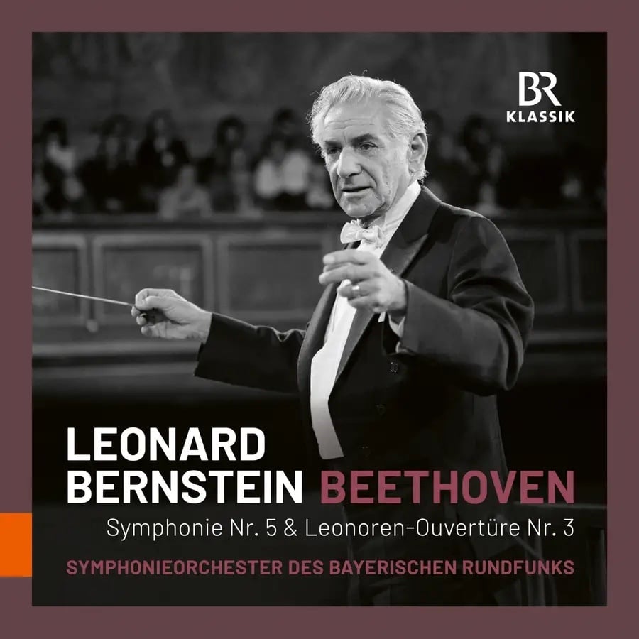 Album cover for Leonard Bernstein: Beethoven
