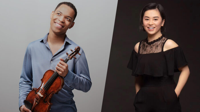 Nathan Amaral, violin and Alice Chenyang Xu, piano