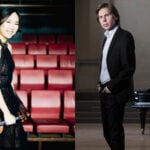 Violinist Danbi Um (photo: Marco Borggreve) & Pianist Juho Pohjonen (photo: J Henry Fair)