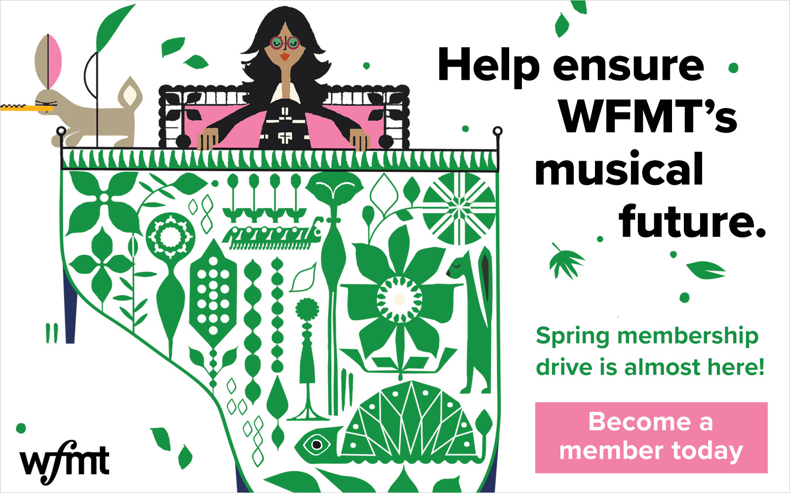 Help ensure WFMT's musical future - become a member today!