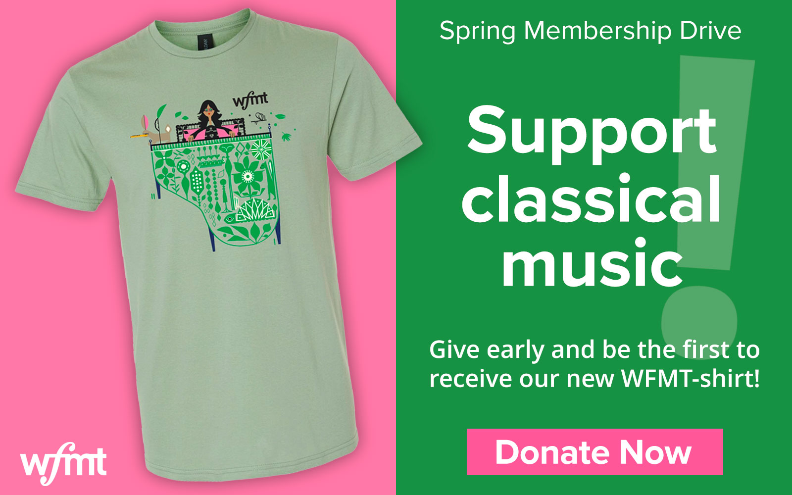 Support Classical Music - donate to WFMT today!