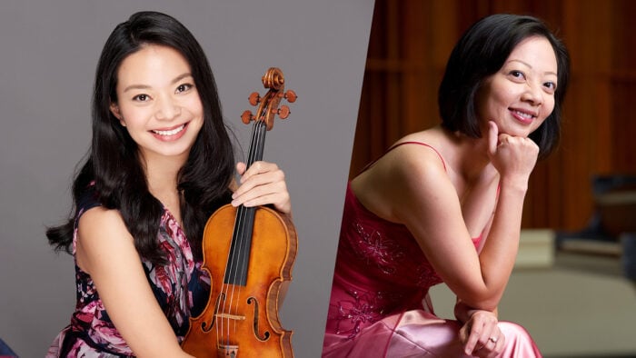 Sirena Huang, violin and Chih-Yi Chen, piano