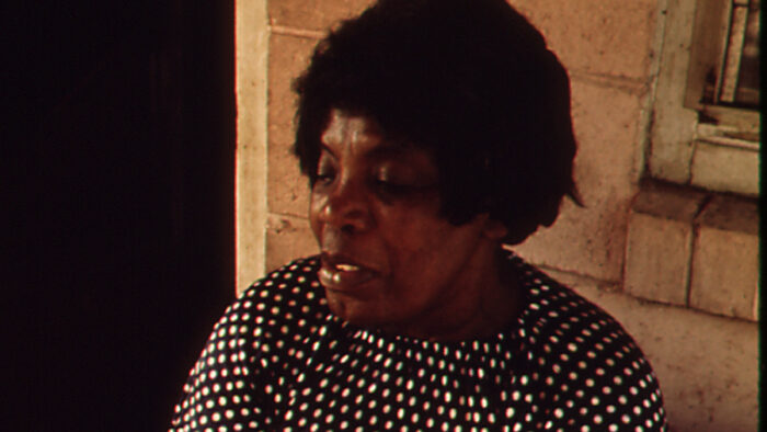 woman singing