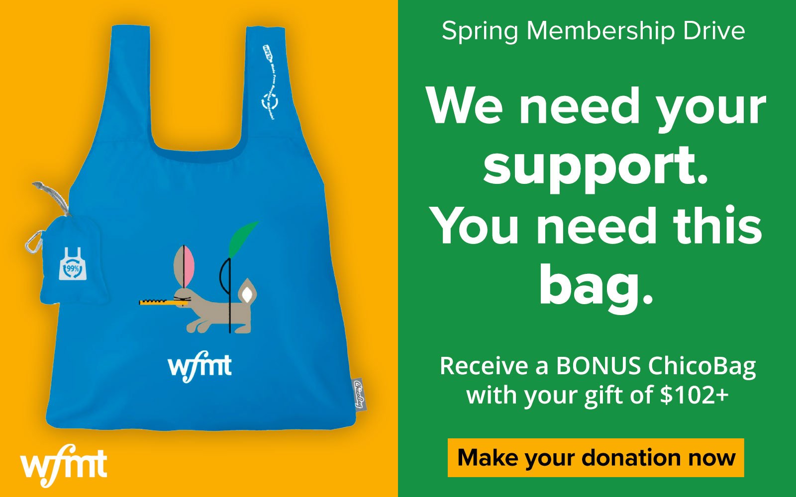Support Classical Music - donate to WFMT today!