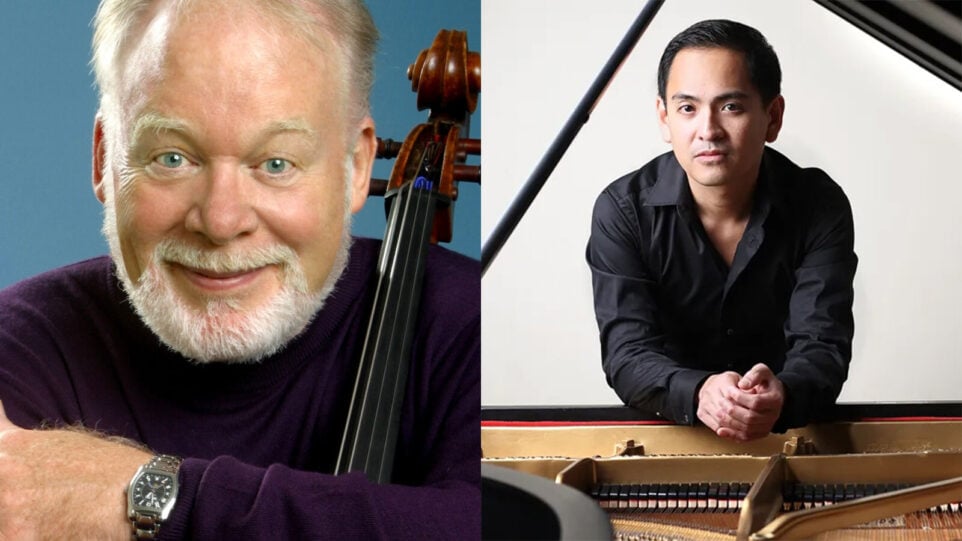 Lynn Harrell, cello and Victor Santiago Asuncion, piano