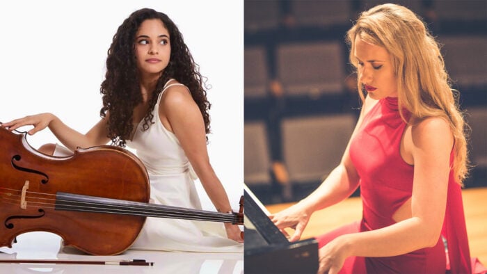 Cellist Danielle Atka and pianist Lindsay Garritson