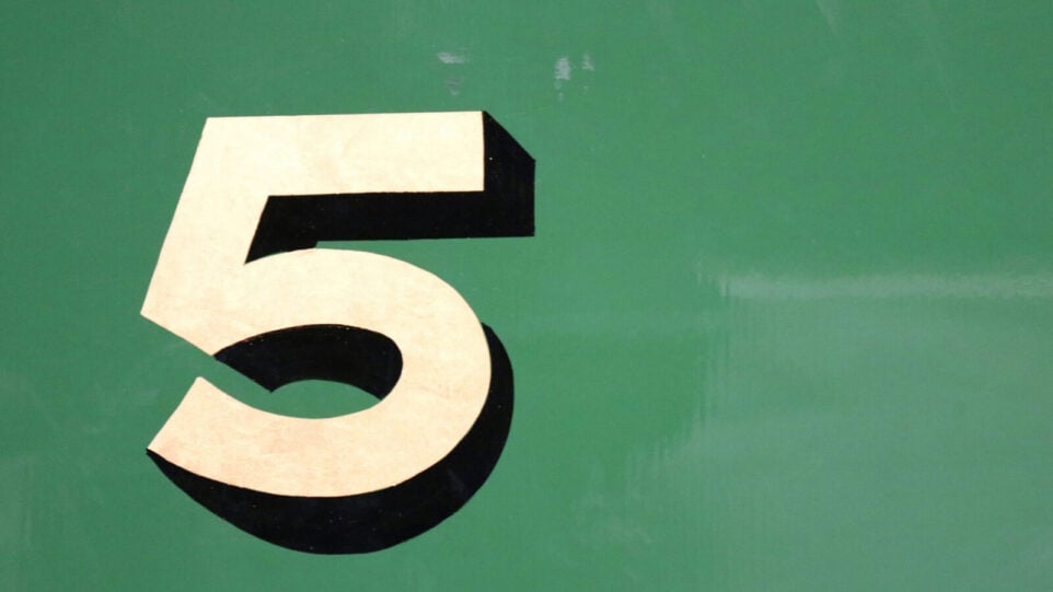 Big number 5