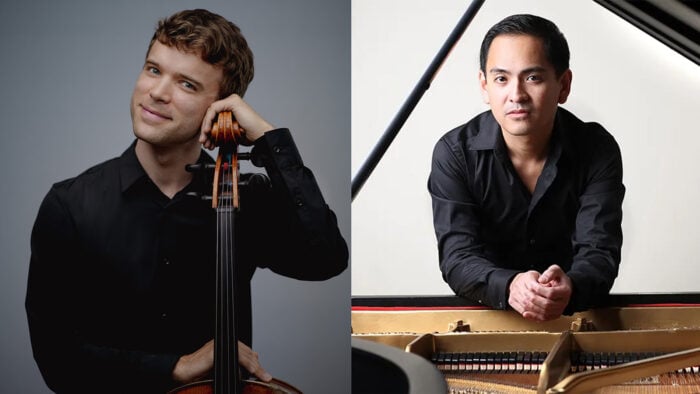 Cellist Rainer Crosett and pianist Victor Asuncion