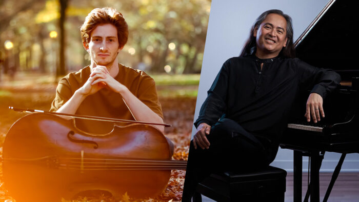 Cellist Aaron Wolff and pianist Victor Asuncion