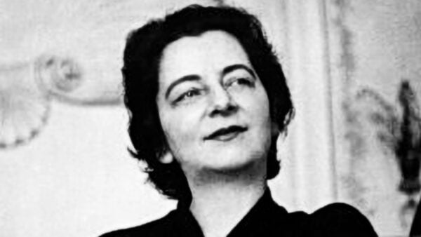 woman smiling
