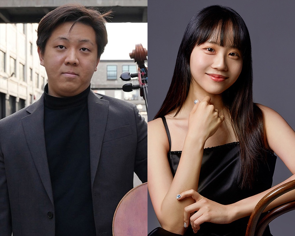 William Suh, cello and Kyunga Lee, piano