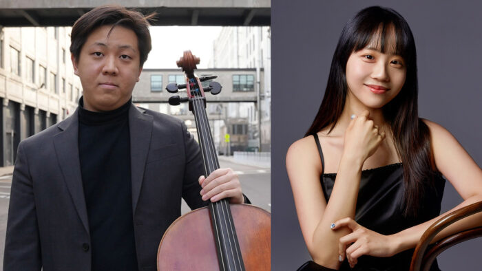 William Suh, cello and Kyunga Lee, piano