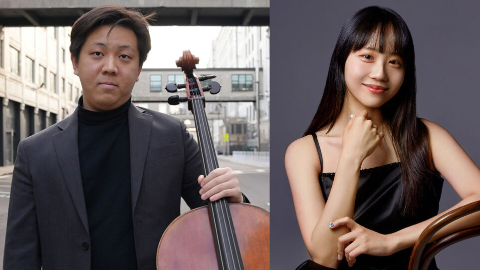 William Suh, cello and Kyunga Lee, piano